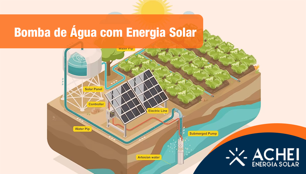 Bomba de Água com Energia Solar
